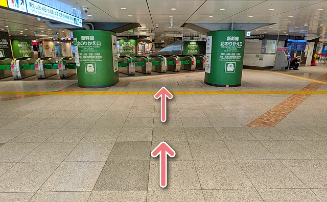 上がったところから10秒ほど進む