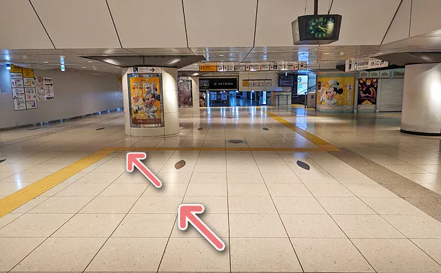 左斜め前に25秒ほど進む