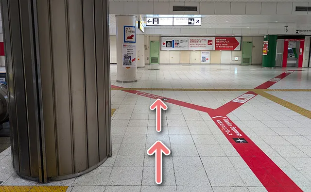 左折してから5秒ほど進む