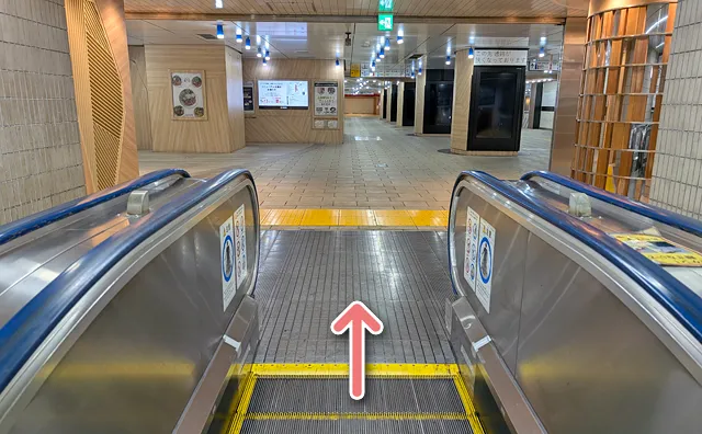 目の前に京葉ストリート