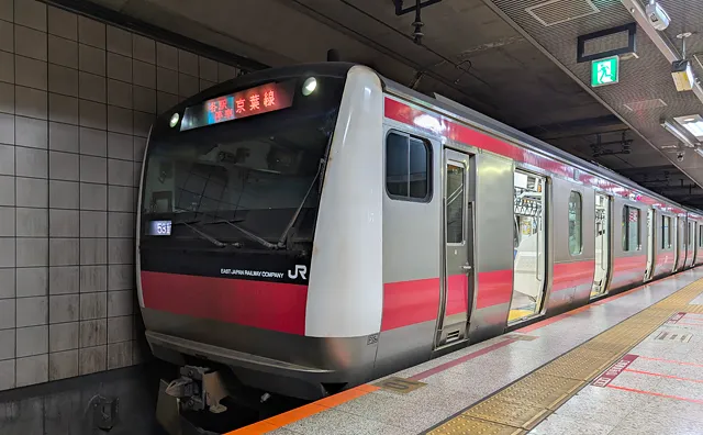 東京駅の駅名標